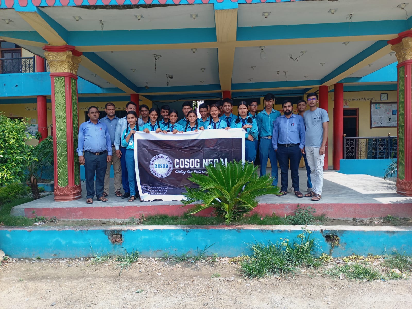 CoSoG Nepal opened a CS Club at Annapurna Vidhya Mandir