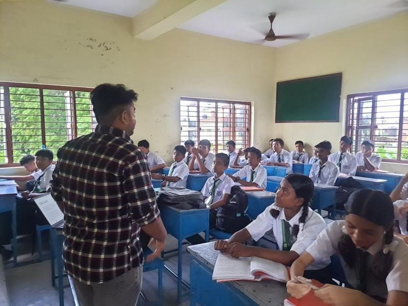 Day 1: Computer Science awareness session at Arniko School