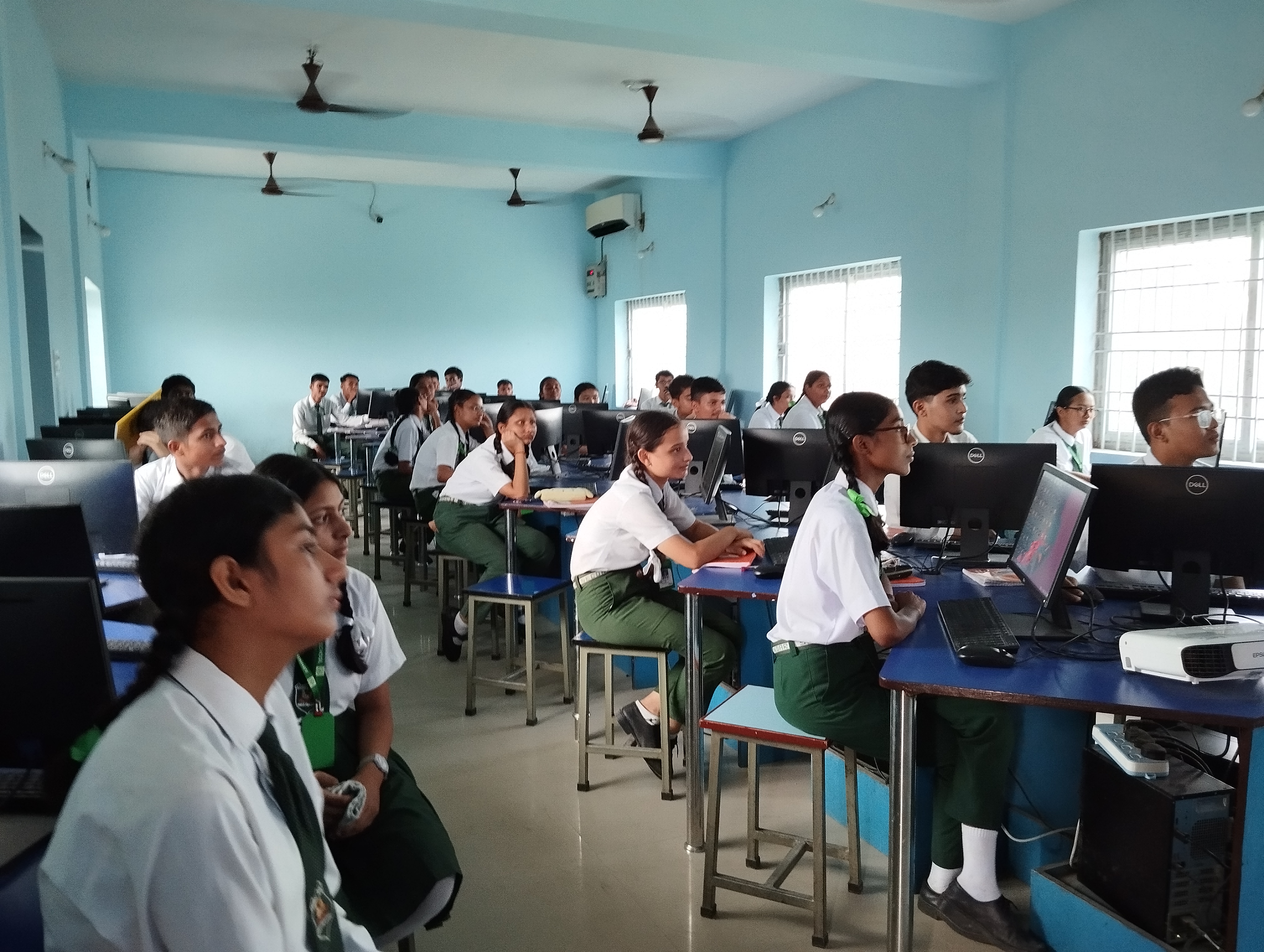 Day 2: Sharing Opportunities in Computer Science at Arniko School, Biratnagar