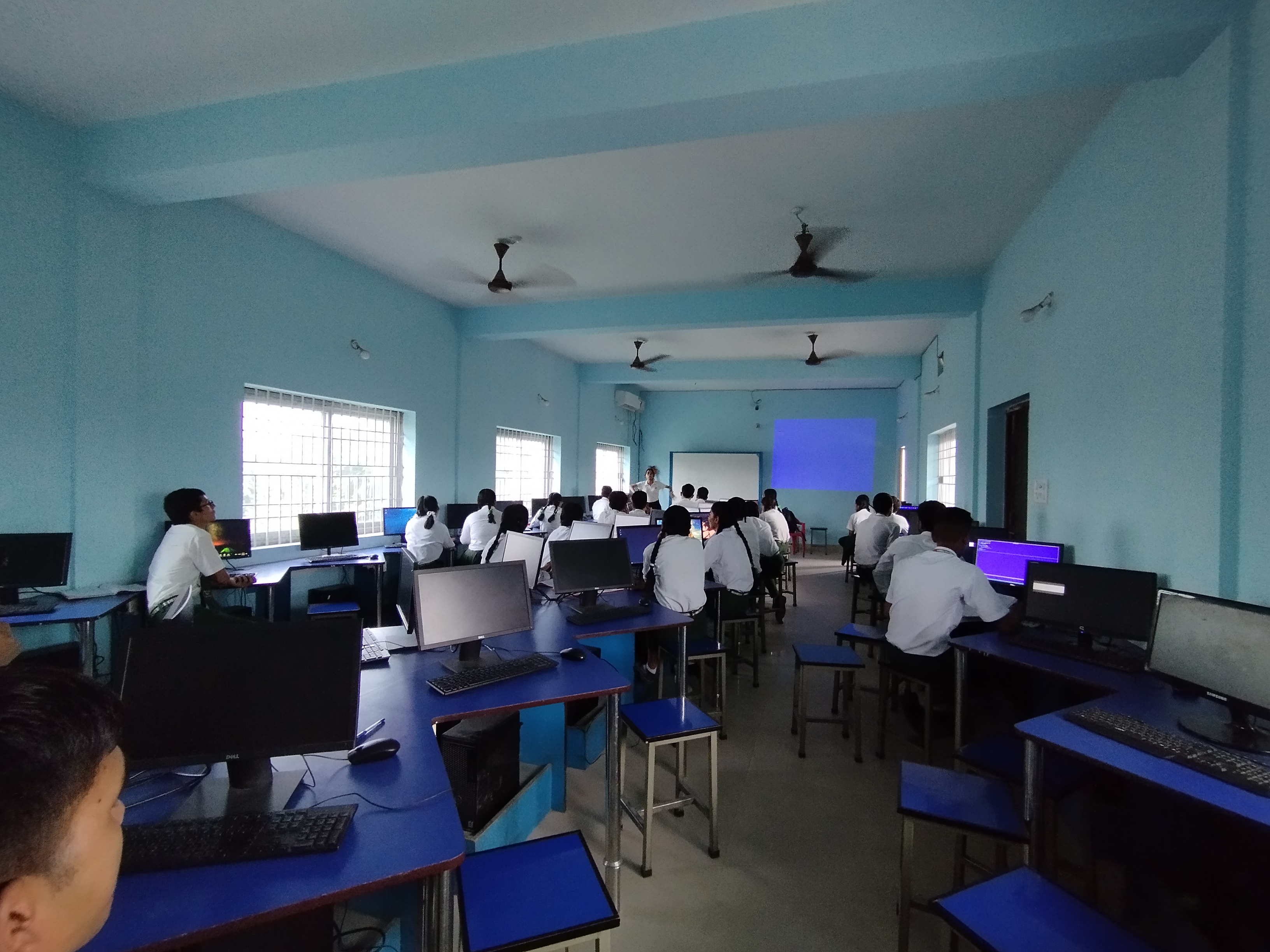 Day 2: Sharing Opportunities in Computer Science at Arniko School, Biratnagar