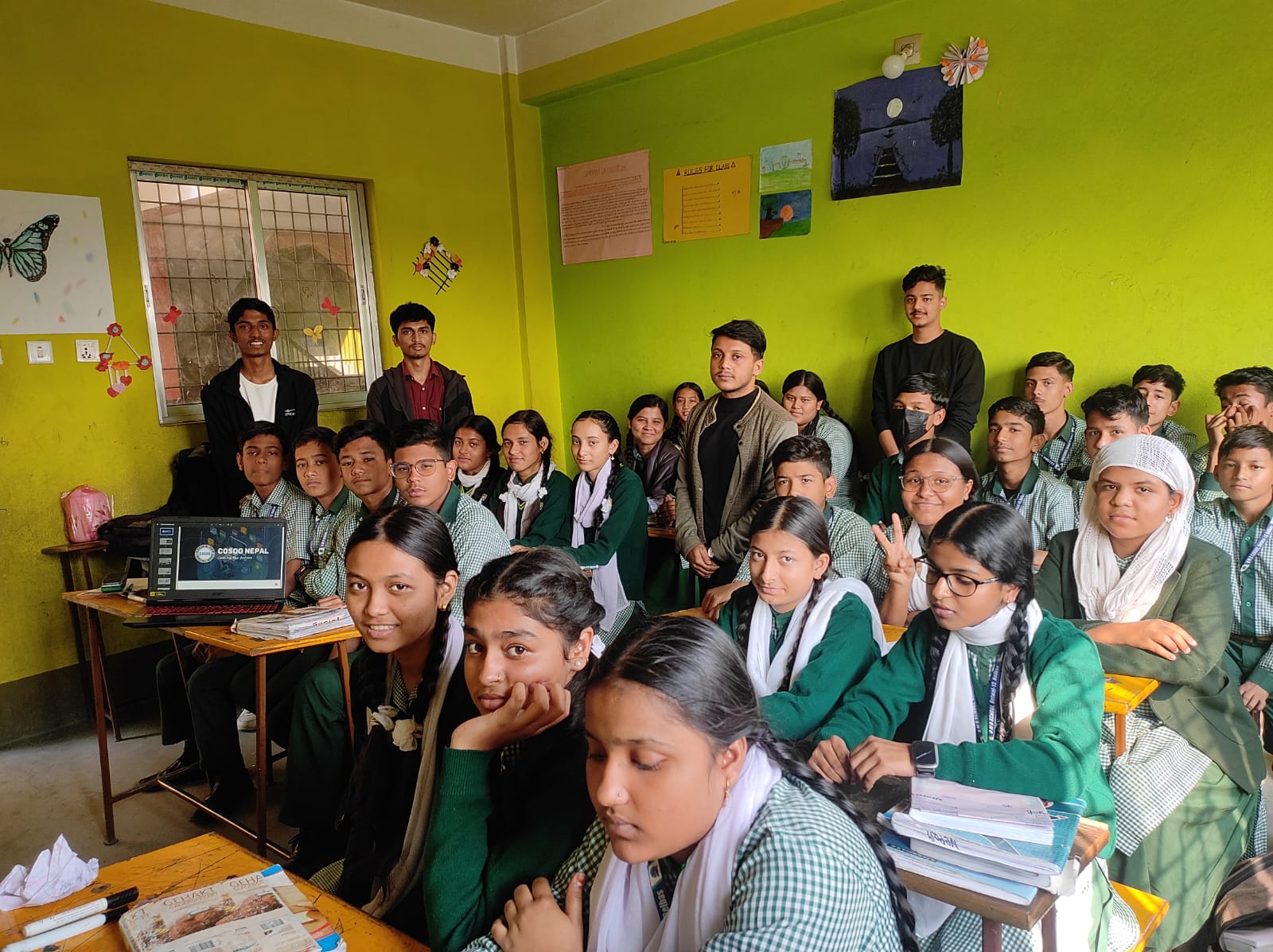 CoSoG Nepal had an amazing day at Butwal Madina School, Butwal.