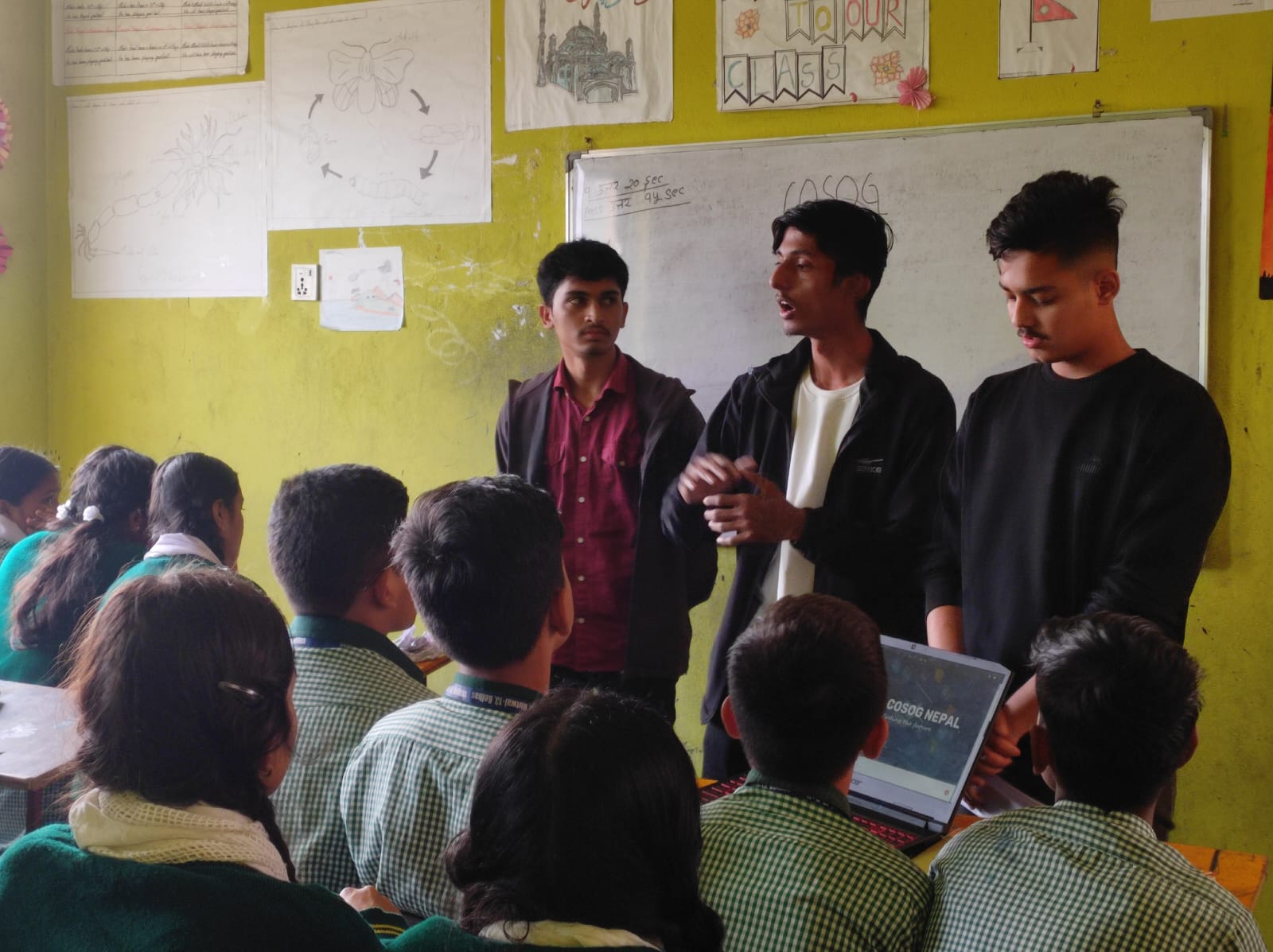 CoSoG Nepal had an amazing day at Butwal Madina School, Butwal.