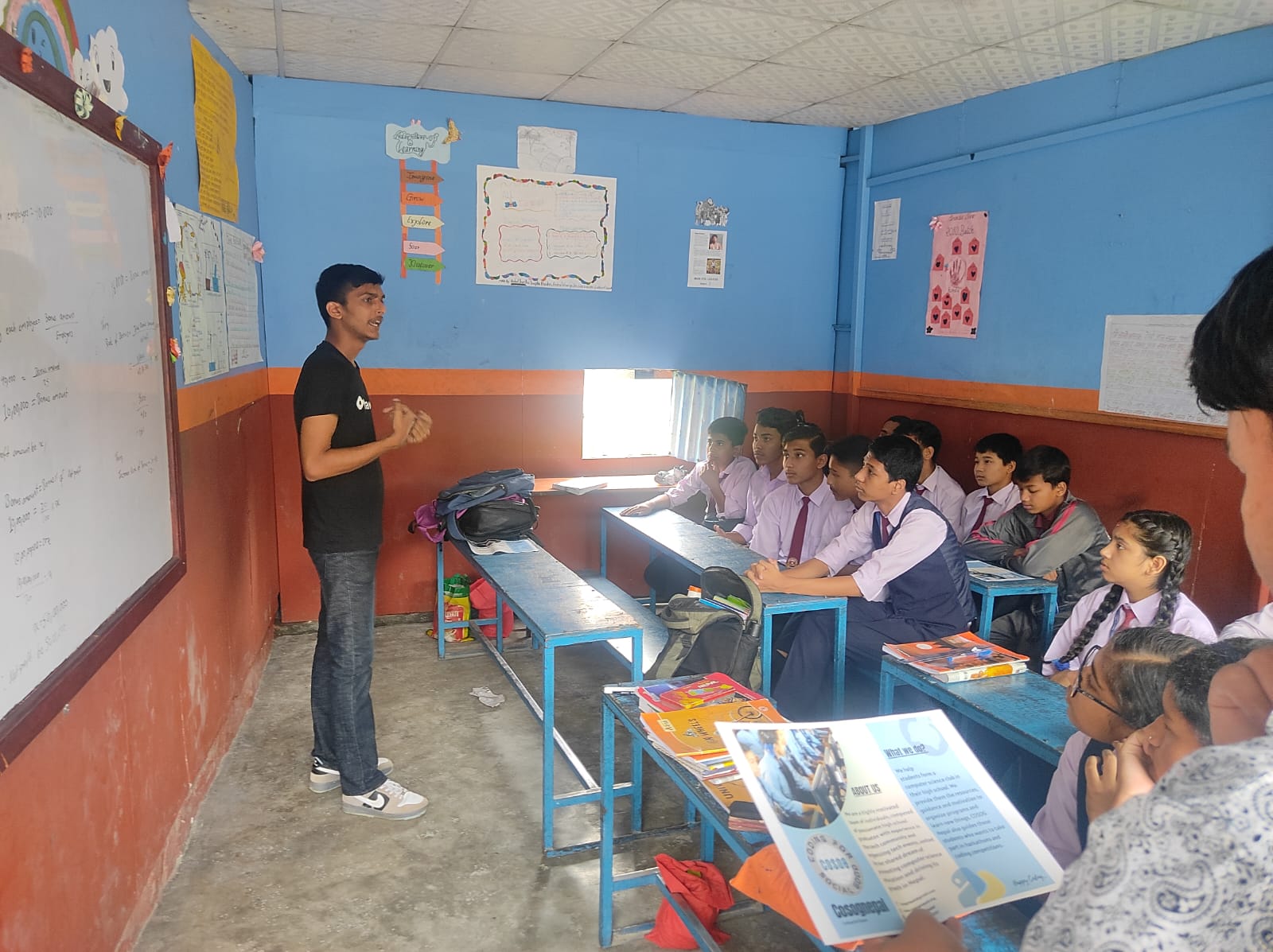 Workshop on Computer Science Opportunities at Everest Boarding School, Kathmandu