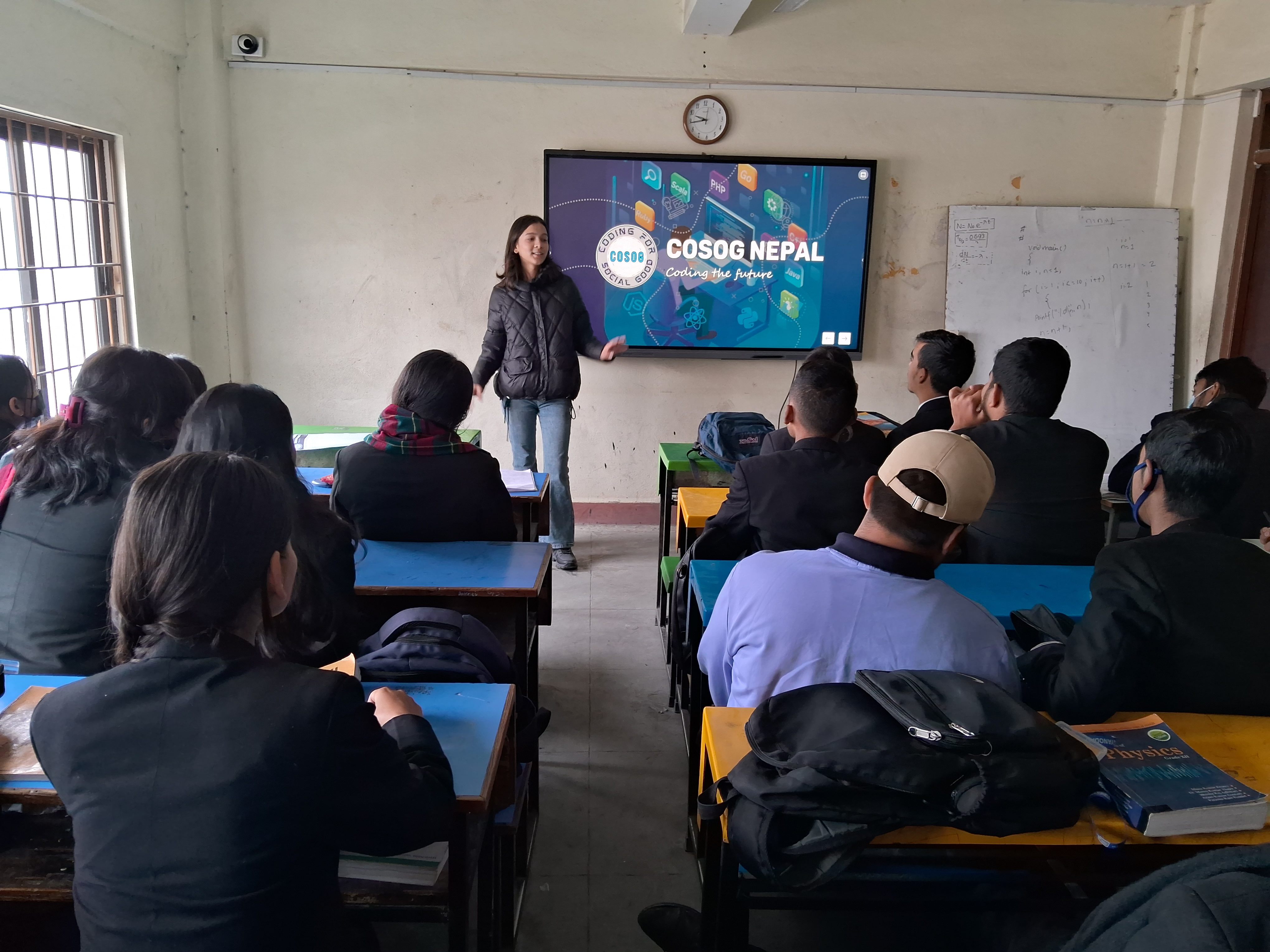 CoSoG Nepal recently organized a mini-event at Gyanodaya Secondary School, Kathmandu.