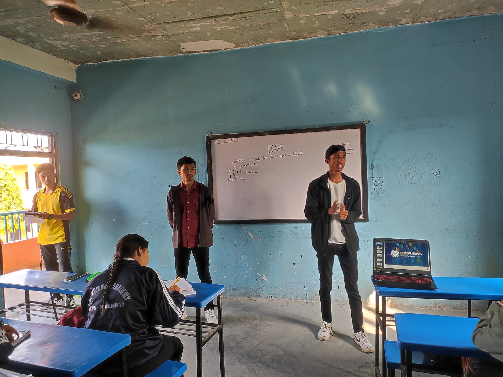 CoSoG Nepal at  LB Namuna Academy, Butwal.