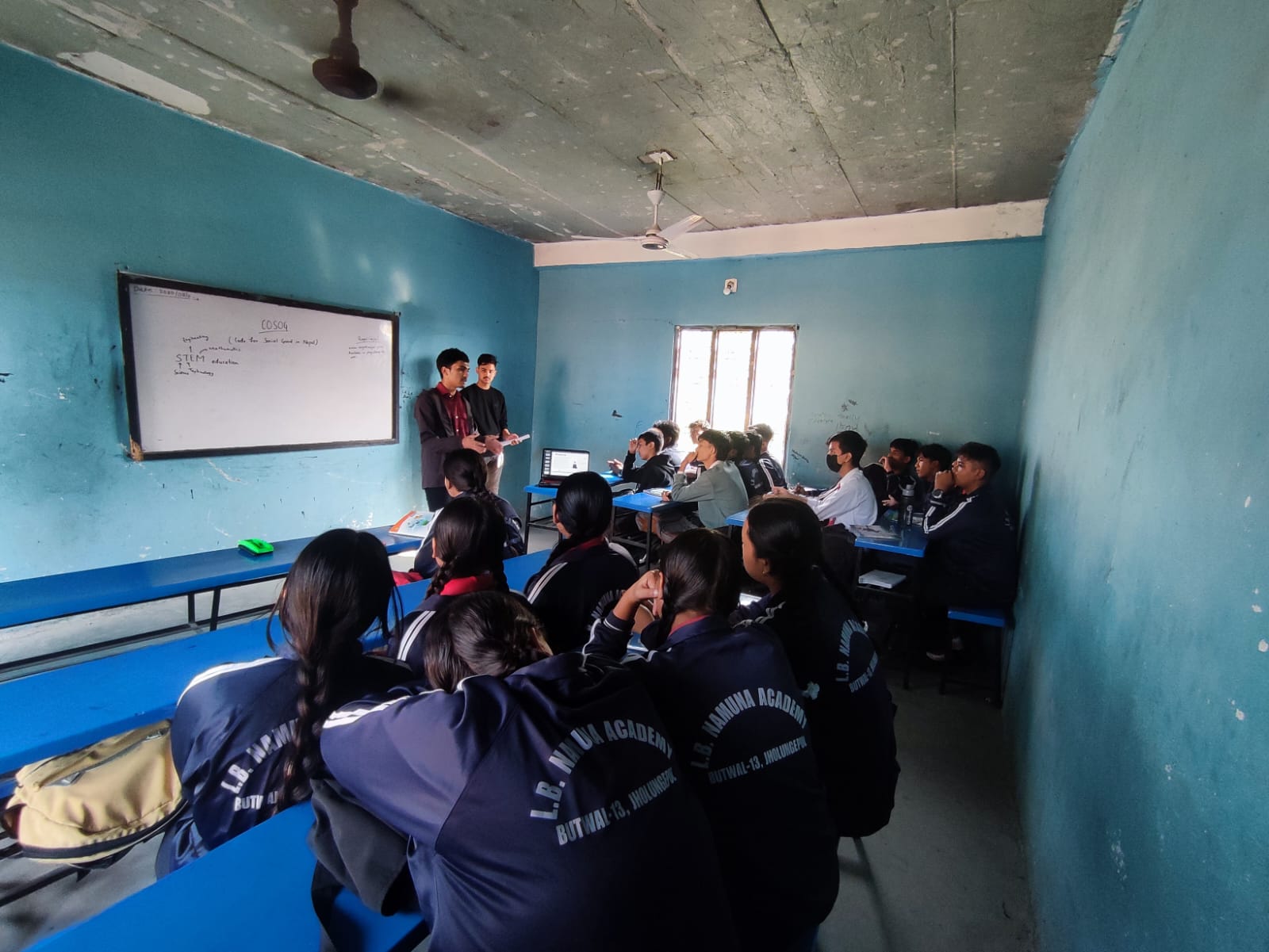 CoSoG Nepal at  LB Namuna Academy, Butwal.