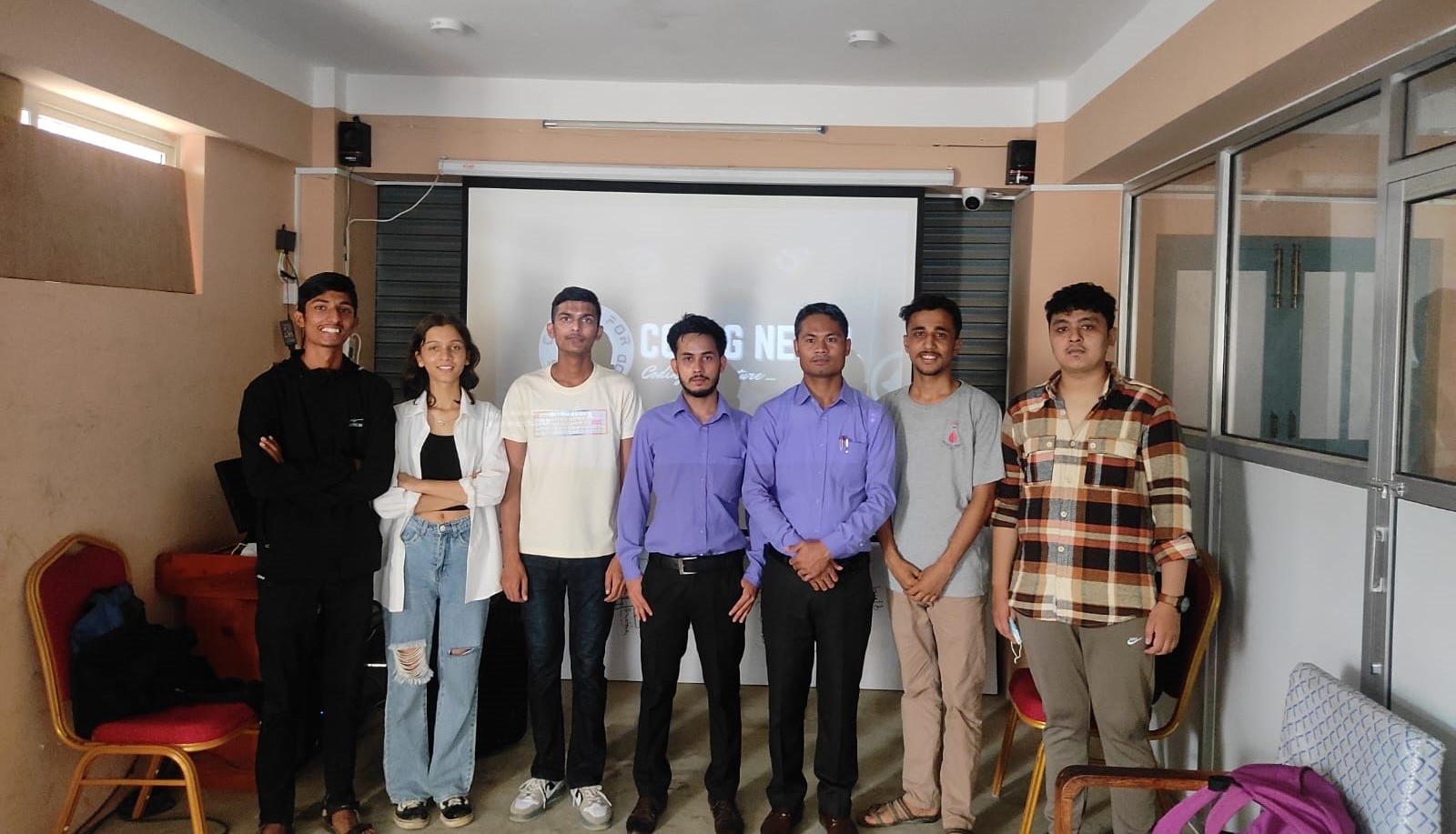 Talk on Computer Science Opportunities in Nepal at Magus Secondary School, Kirtipur