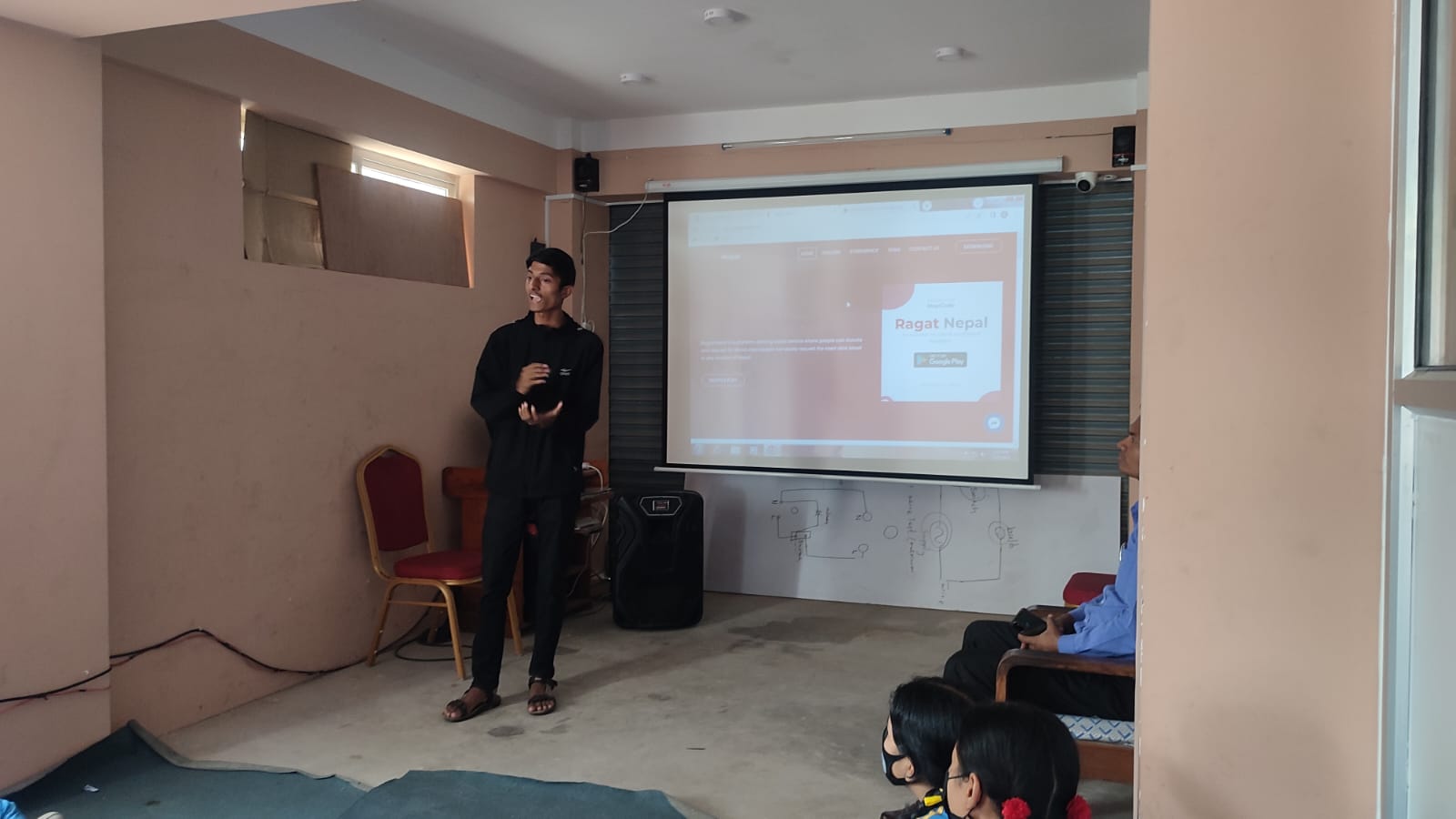 Talk on Computer Science Opportunities in Nepal at Magus Secondary School, Kirtipur