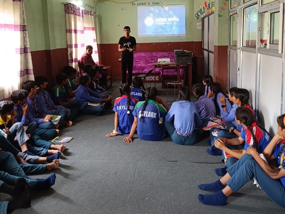 CoSoG Nepal at Skylark Secondary English Boarding School, Kapilvastu