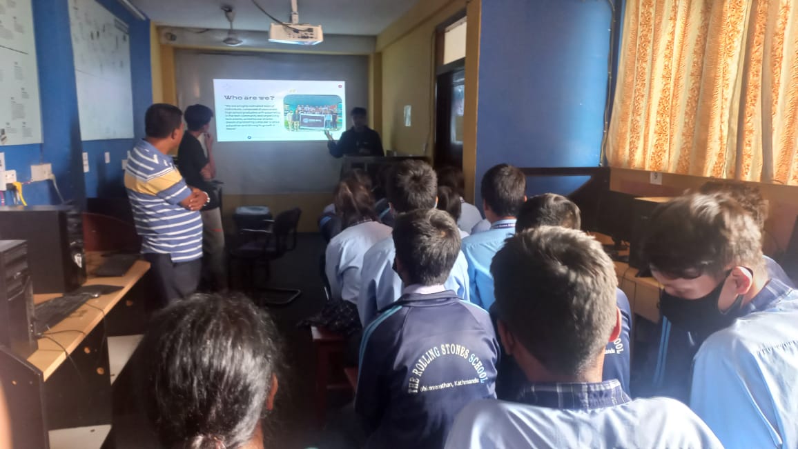 Opportunities in CS & Workings of CS Clubs: A Presentation at The Rolling Stones School